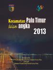 Kecamatan Palu Timur Dalam Angka 2013