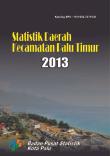 Statistics Of Palu Timur District 2013