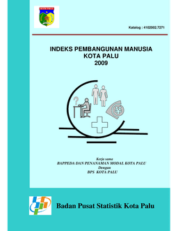 Indeks Pembangunan Manusia Kota Palu 2009