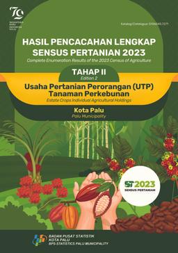 Hasil Pencacahan Lengkap Sensus Pertanian 2023 Tahap II Usaha Pertanian Perorangan (UTP) Perkebunan Kota Palu