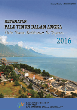 Palu Timur Subdistricts In Figures 2016