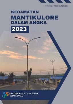 Kecamatan Mantikulore Dalam Angka 2023