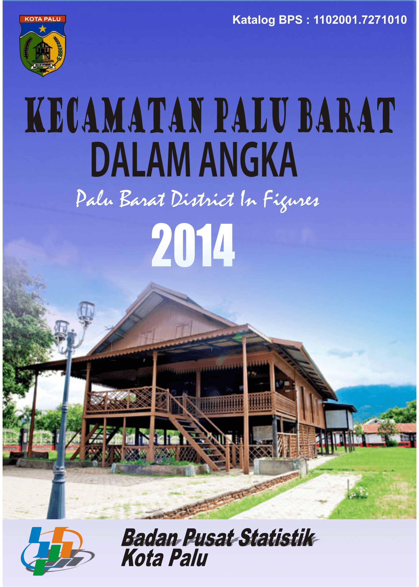 Palu Barat District in Figures 2014